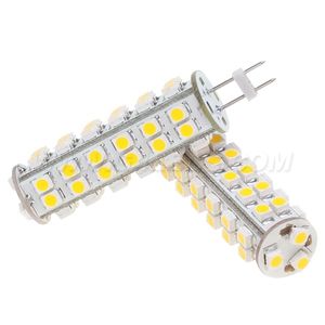 51LED G6.35 лампа лампы лампы AC / DC10-30V 3W 405LM теплые белые корзины на лодке автомобиля