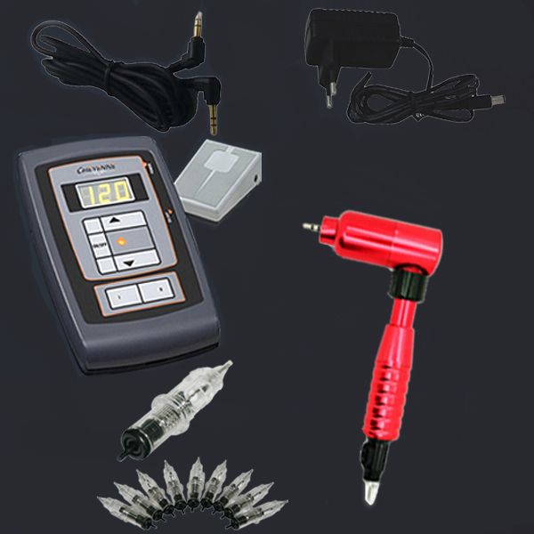 Professional Complete Tattoo Kit Cheyenne Hawk Rotary Tattoo Machine