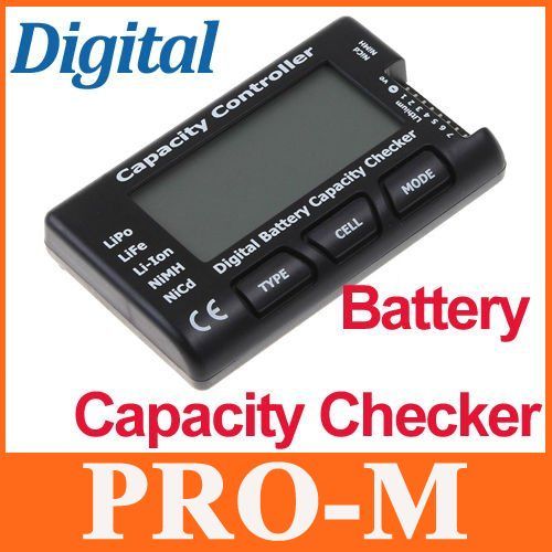 Rc Cellmeter 7 Digital Battery Capacity Checker Tester Lipo Life Li Ion