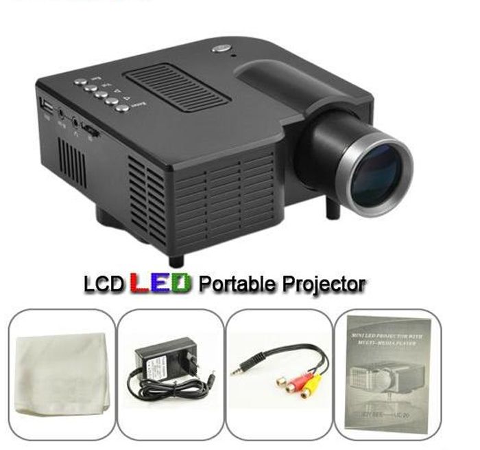 Buy LED Mini Projector LCD Portable Projectors Built in Speaker USB SD