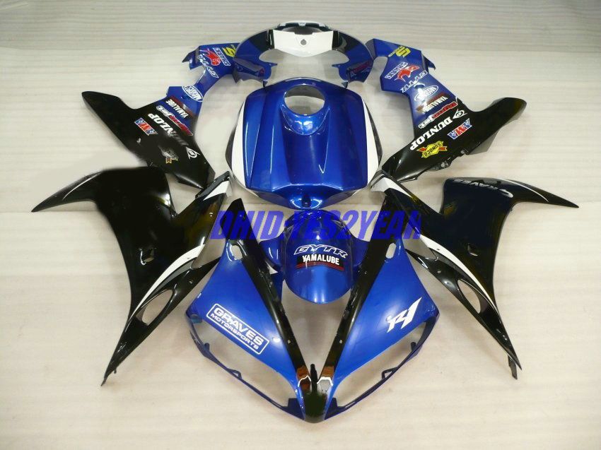 Fairing body kit For YAMAHA YZF-R1 YZF R1 2004 2005 2006 Bodywork YZFR1 R1 04 05 06 blue black Fairings set+7gifts, Multi-color
Fairing body kit For YAMAHA YZF-R1 YZF R1 2004 2005 2006 Bodywork YZFR1 R1 04 05 06 blue black Fairings set+7gifts, Multi-color