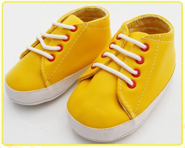 Baby Toddler Shoes Toddler Shoes Soft Bottom Baby Shoes Yellow Color ...