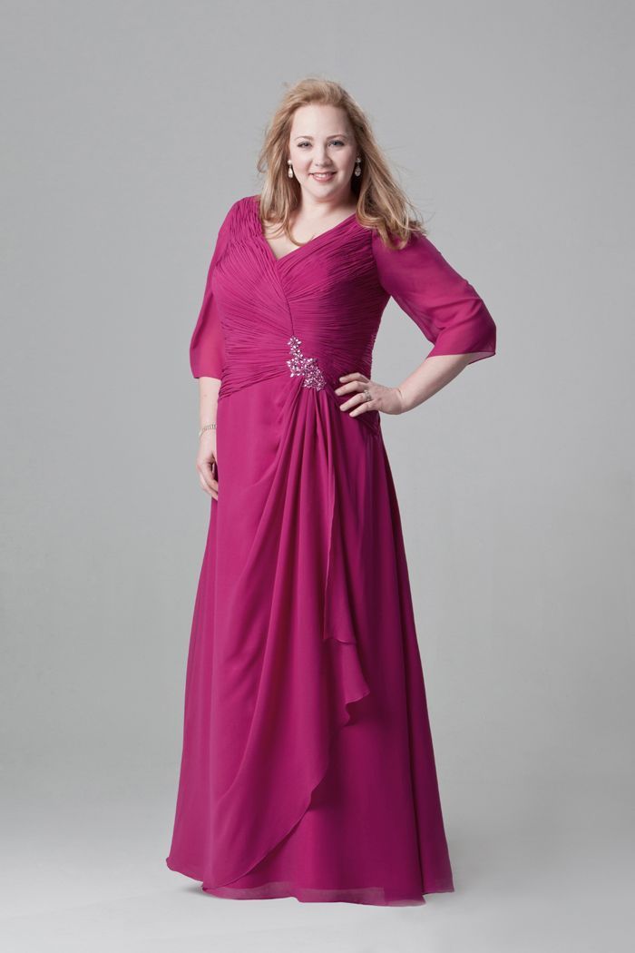 Plus Size Mother Bride Dresses