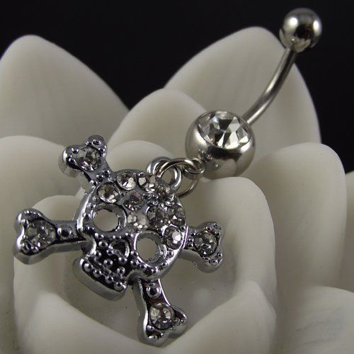 Online Cheap 14g Belly Button Navel Rings Gem Belly Rings Piercing Body