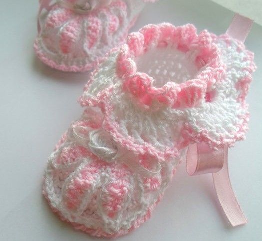Knitting Baby Cotton Shoes! Baby Crochet Shoes! Baby Slippers Sandals ...