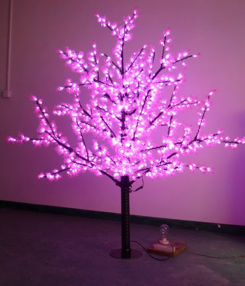 2017 1.8m Pink Led Artificial Tree Lights With Pine Leaf For Outdoor