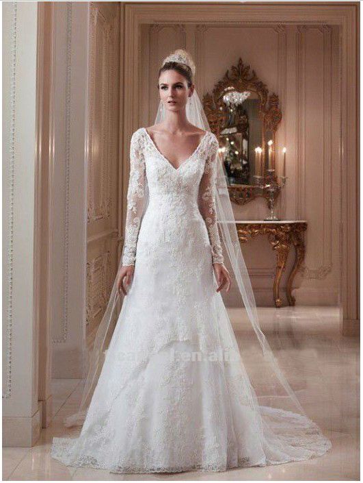 Turmec » Long Sleeve Lace Wedding Dress Open Back ... long sleeve lace wedding dress open back ... - Turmec » Long Sleeve Lace Wedding Dress Open Back
