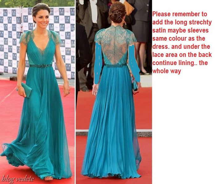 2013 Free shipping Elegant Lace Ruffle Green Sheath celebrity dresses ...