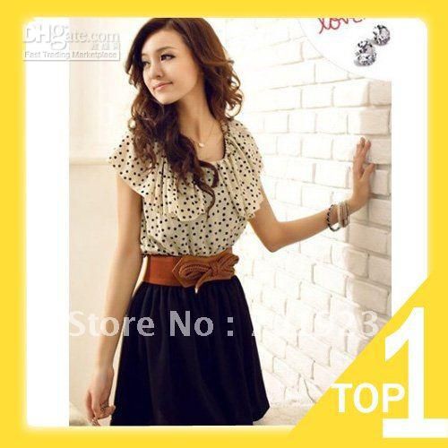 dresses Holiday Sale Japan Korean Women's Summer New Fashion Chiffon ...