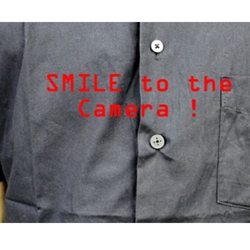 30fps Shirt Button Hidden Camera Recording Video Audio In High Quality