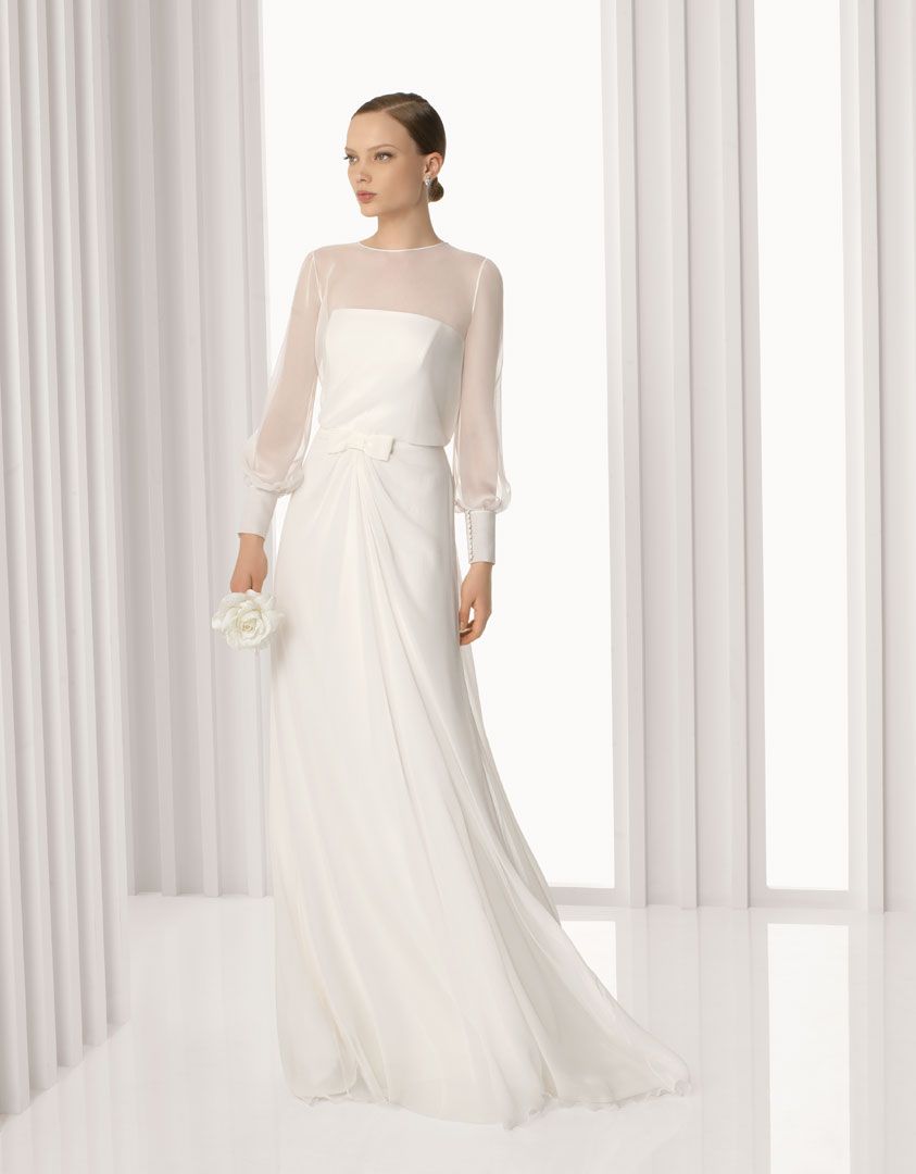 Long Sleeved Wedding Dresses 2013