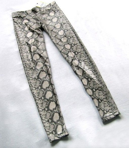 Online Cheap Python Snake Pattern Sexy Low Waist Ms. Imitation Leather