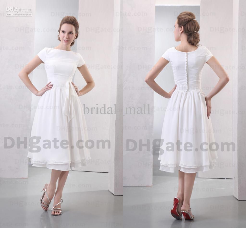 long white modest dresses