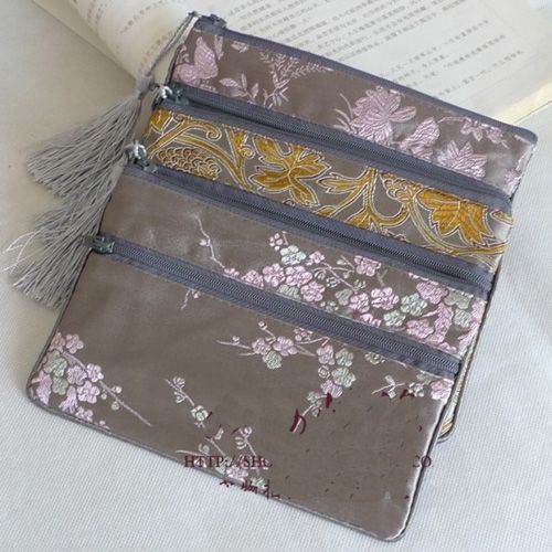 Wholesale Cheap Personalized Makeup Bags Large Double Zip Tassel ...