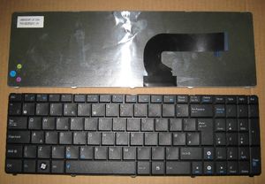 Новый ASUS X54H X54C X53U A52J N53SN P52E А53 К53 F50SV клавиатура Великобритании макет