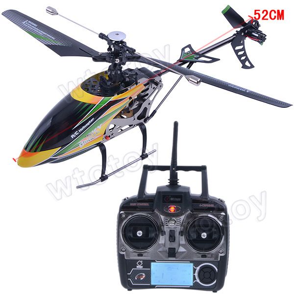 Wltoys V912 2.4g 4ch Rc Helicopter V911 Upgrade Single Propeller Big