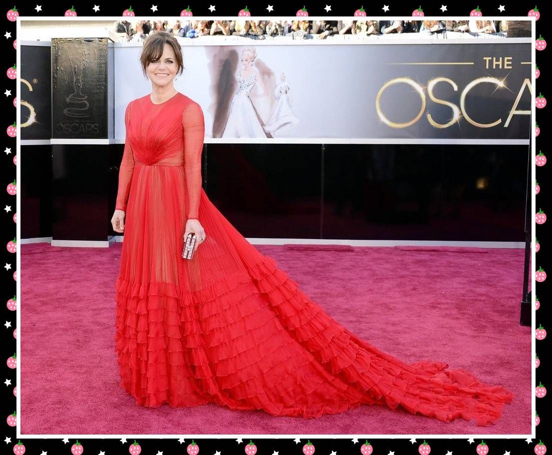 2013 Oscar Red Carpet Red Celebrity Dress A-line Jewel Short Train ... 2013 Oscar Red Carpet Red Celebrity Dress A-line Jewel Short Train ...