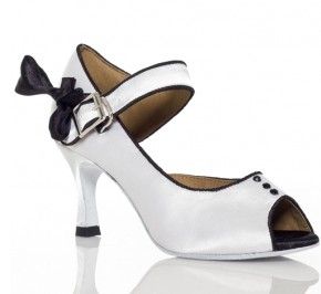 Dance Salsa Shoes 8.5cm Heeled Ladies dance Shoes US Size 5-8 Black