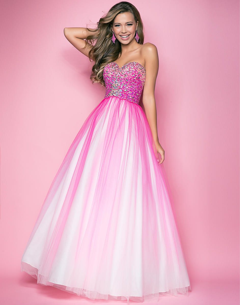 Hot Pink Prom Dress