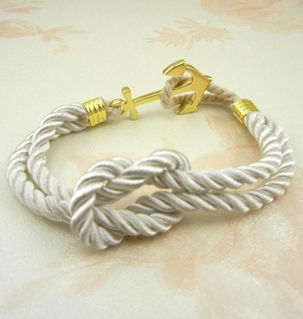2017 Hot Sale Sailor Rope Bracelets With Anchor Clasp From Swater, 120