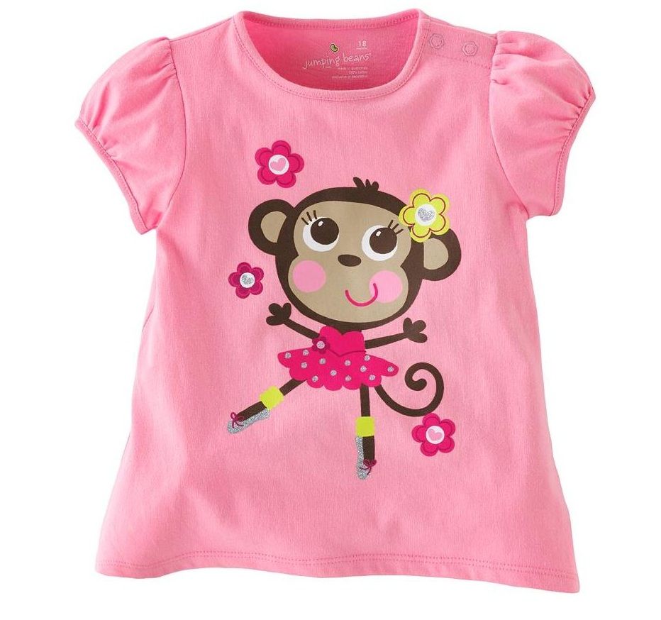 2017 Girls Pink Tshirts Jersey Tees Kids Tank Tops Blouses Jumpers