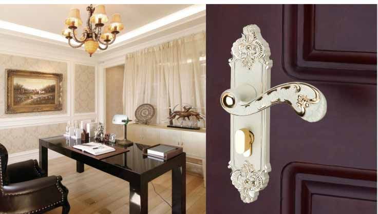 2017 Indoor Door Lock The Bedroom Door Hand Locks European New ... 2017 Indoor Door Lock The Bedroom Door Hand Locks European New ...
