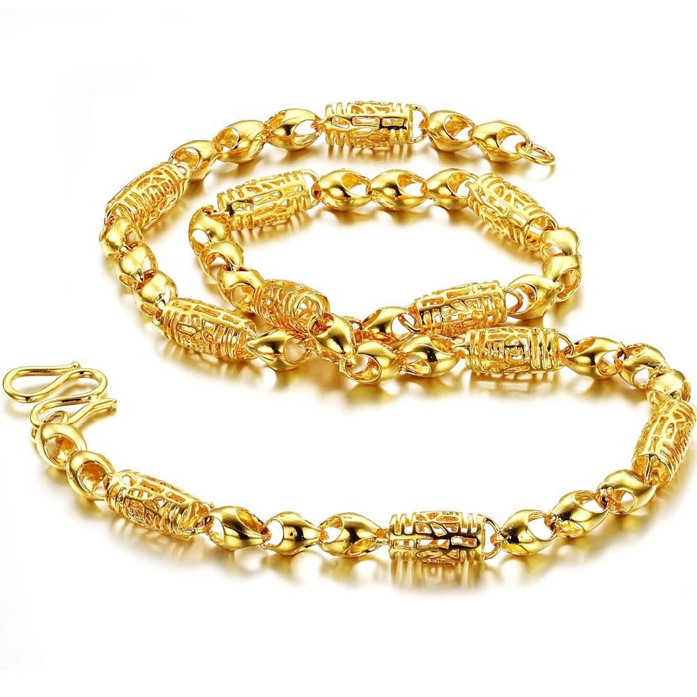 Asian Gold Necklace 113