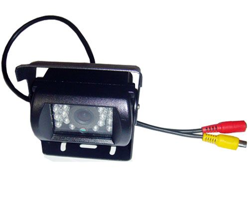 12V-24V 9" LCD Monitor Car Rear View Kit + 18LED IR Reversing Backup Camera for Long Bus Truck Waterproof
