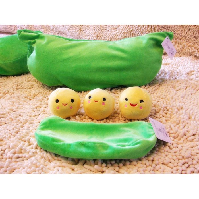 3 peas in a pod stuffed toy