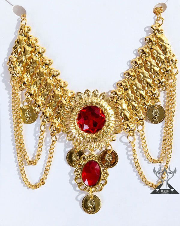 2017 Indian Dance Tribal Belly Dancing Jewelry Neck Ornaments Necklace