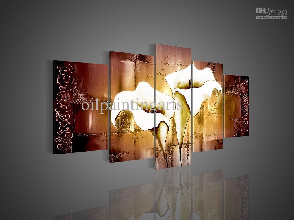 5 panel wall art, Diy wall art, Panel wall art