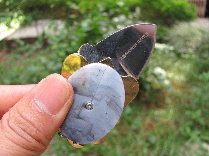 Drop Shipping Crkt Ashworth Turtle Pocket Folding Blade Caming Hunting