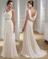 Roman inspired wedding dresses