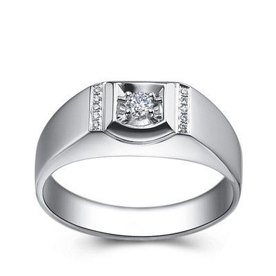 18k white gold diamond ring wedding engagement rings for men ... 18k white gold diamond ring wedding engagement rings for men ...