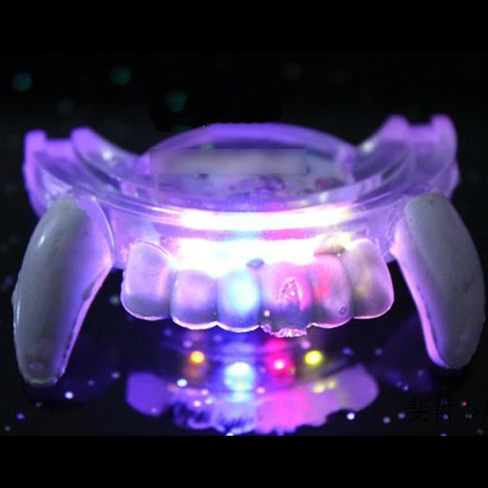 2017 Led Mouth Guard Flashing Mouth Piece Mouth Light Led Teeth Light