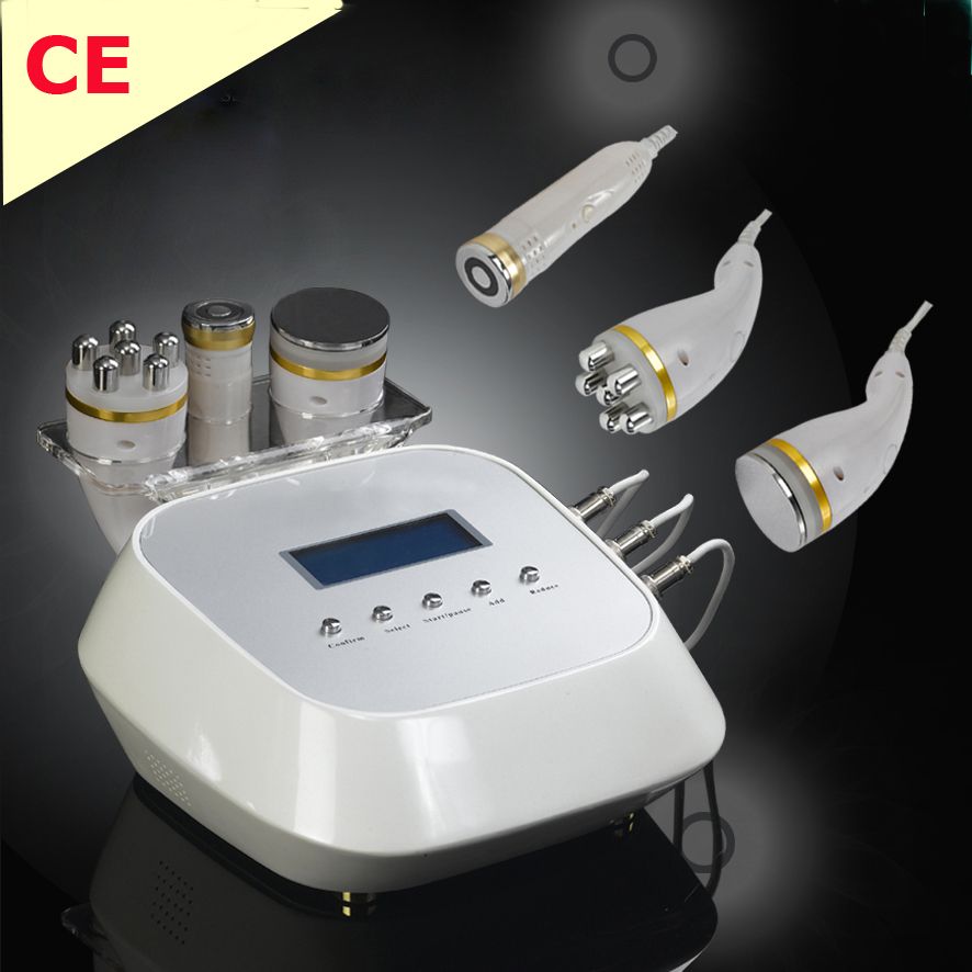3 In 1 Cavitation Rf Slimming Machine 40khz Ultrasonic/Multipolar Rf