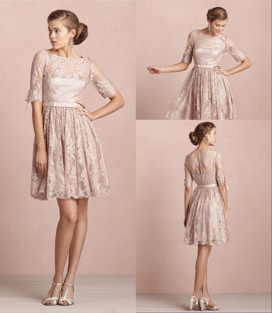 High tea lace dress