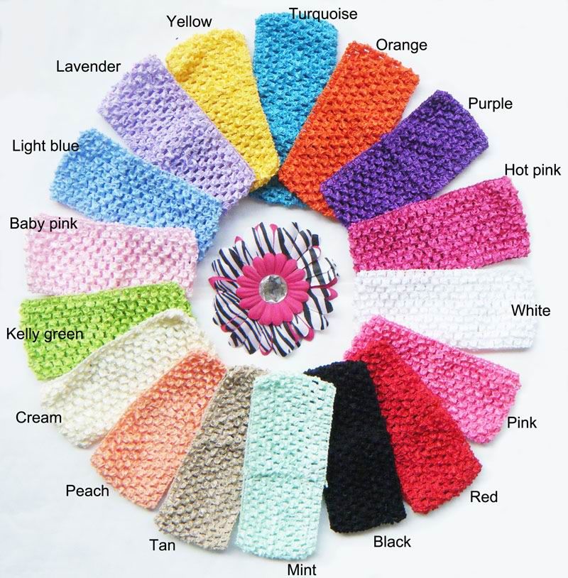 2.75" baby toddler girl crochet headband hairbands tutu bands for girls tutu dress, Mixed color
2.75" baby toddler girl crochet headband hairbands tutu bands for girls tutu dress, Mixed color