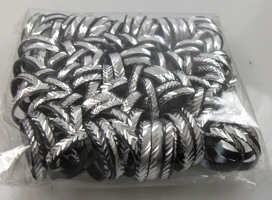 1000pcs Aluminum Rings 10 colors Top Mix Wholesale Fashion Jewelry lot cute Women kids party supply