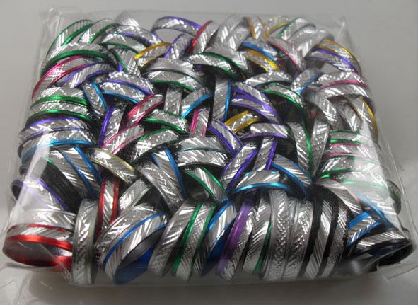 1000pcs Aluminum Rings 10 colors Top Mix Wholesale Fashion Jewelry lot cute Women kids party supply
