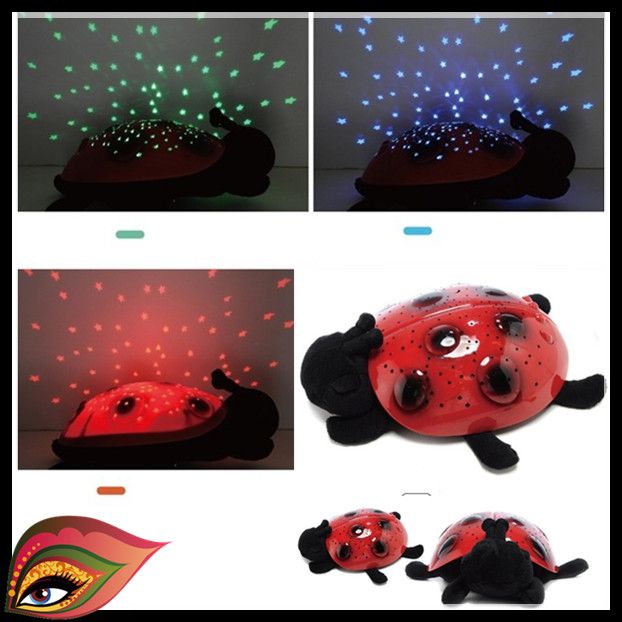 2017 2013 Led Led Ladybug Sleeping Lights Star Projector Sleep Ladybug