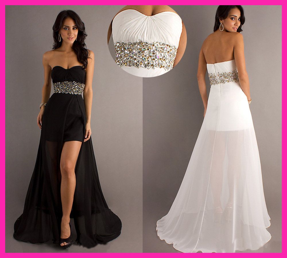 Pictures of long and short dresses Pictures of long and short dresses