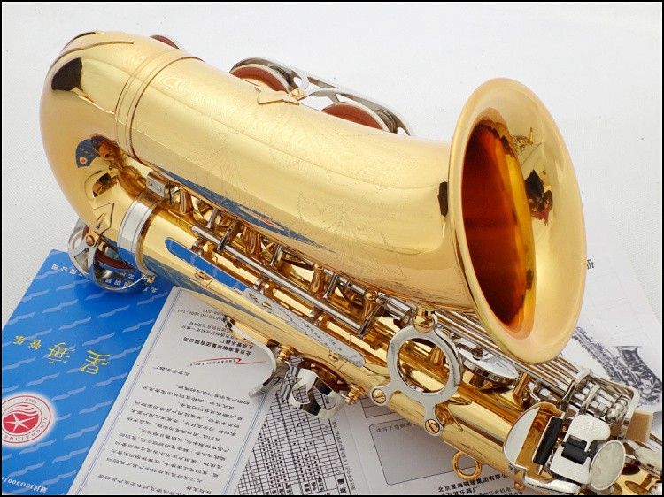 Xinghai Xas 210t Alto Saxophone E Flat Sax The F Key Nickel Swimming