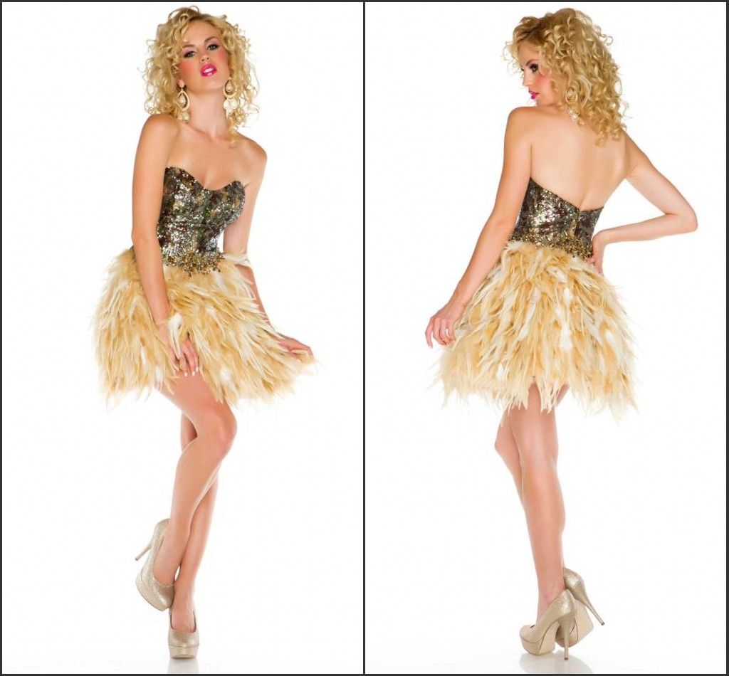 Camouflage sequins dress