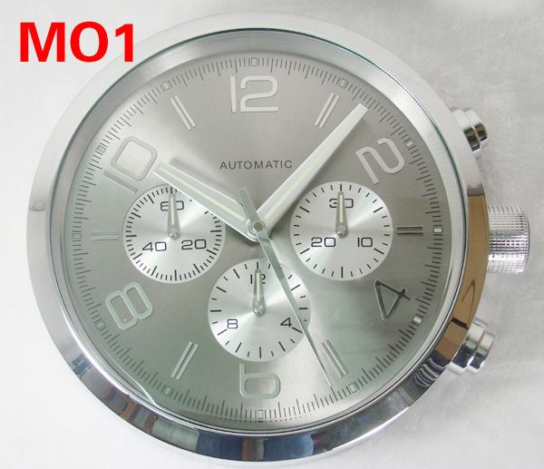 Luxury Home Decor Big Metal Wall Clock Movement Quartz Brand Watches