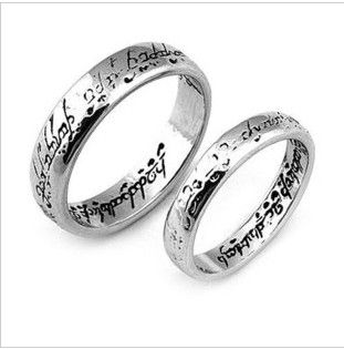 Lord of the rings wedding engraving