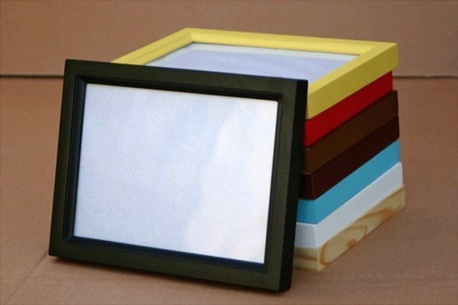 Picture wood paper frame Size 7 inches Multicolor U Choose Hot Sale 