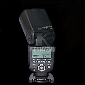 YONGNUO YN560III YN-560 III беспроводной ЖК-вспышка Speedlite фонарик для DSLR камеры Canon Nikon Pentax