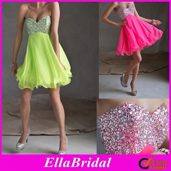 Lime Green Prom Dresses 2015