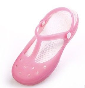 Jelly Sandals Shoes Women Garden Shoes Clogs Summer Slippers TPR Shoes